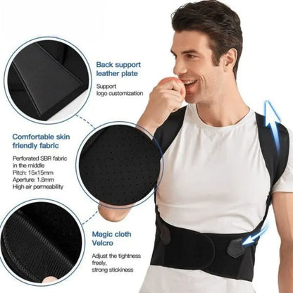 Adjustable Back Posture Brace