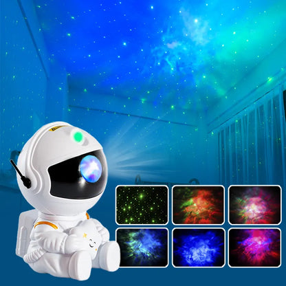 Astronaut Star Galaxy Projector Light