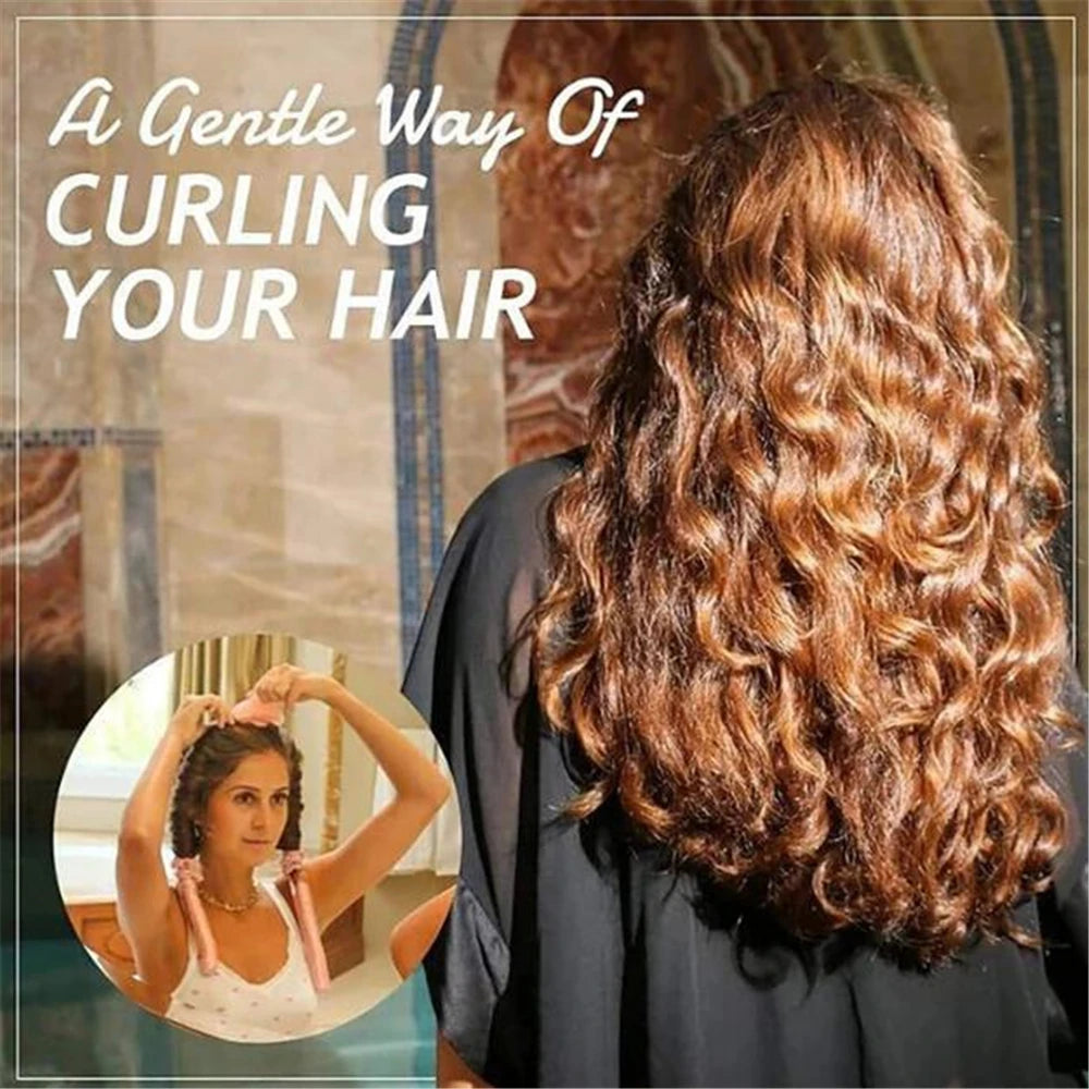 "PillowCurls™ - Heatless Curling Solution