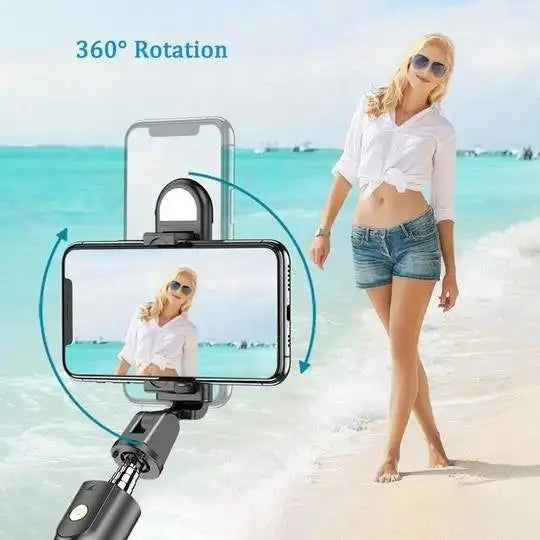 6 In 1 Wireless Bluetooth Selfie Stick